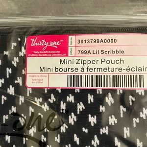 Thirty-One Mini Zipper Pouch